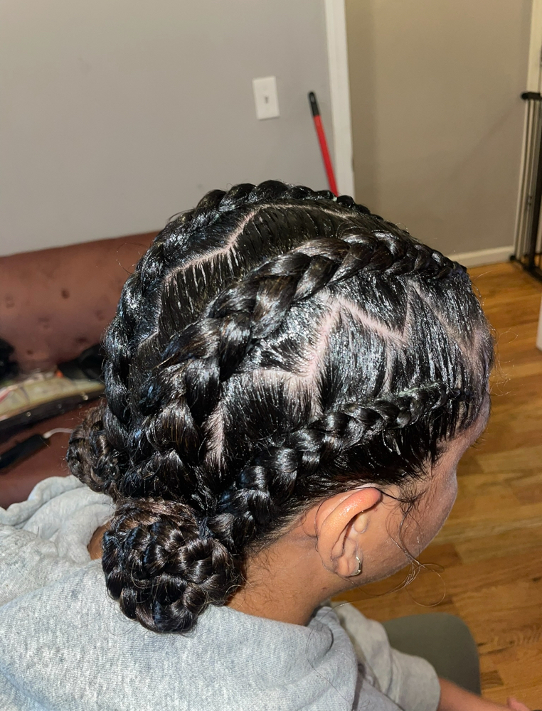 Corn Rows W/ Design