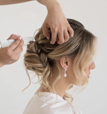Special Occassion Up-Do at Brittney Shearz in Frederick, MD