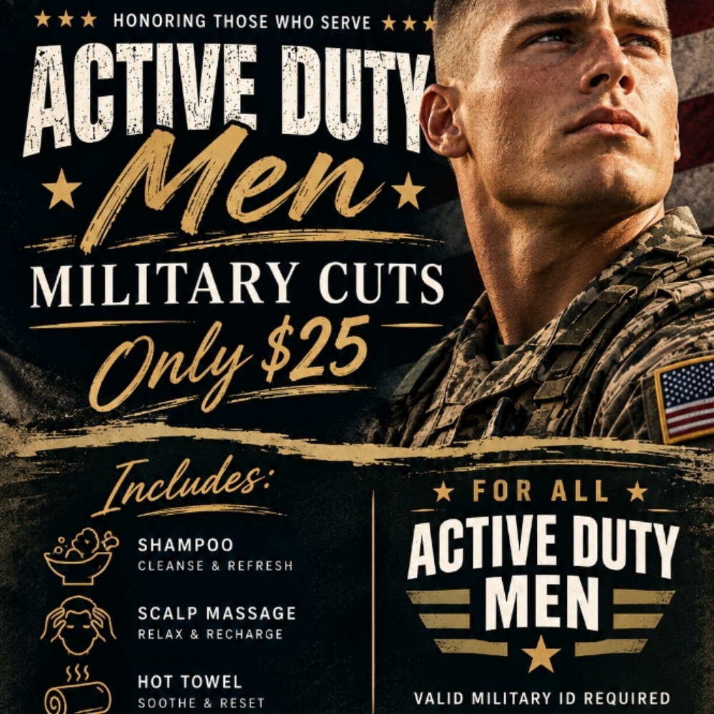 Military Cut at Vera Luna Beauty Collective in Rapid City, SD