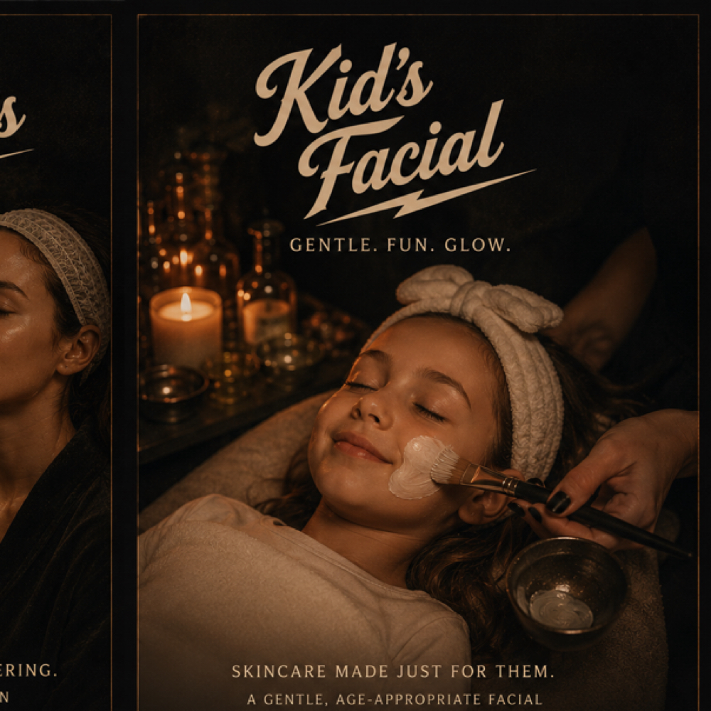 Kid's Facial (17 and under) at The White Brick Hair & Co., LLC in Petersburg, IN