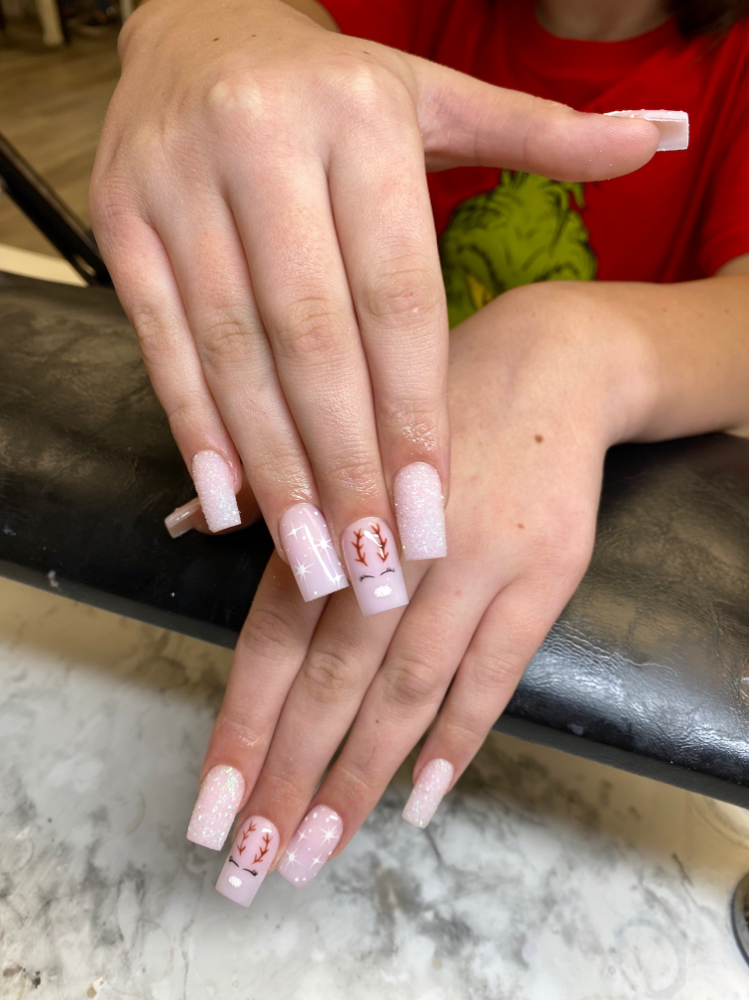 Medium Full Set Acrylics