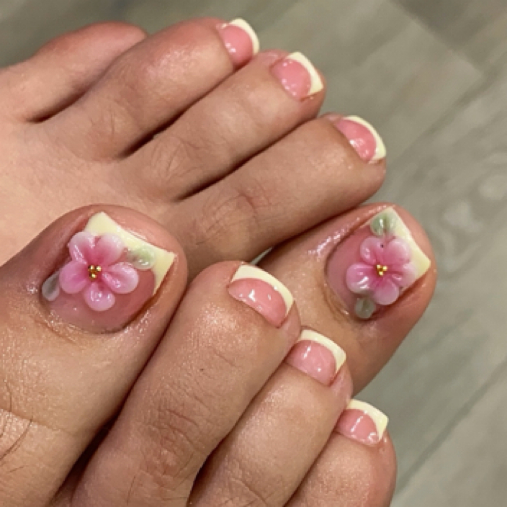 Gel Pedicure/ Water Pedi 💧 at Beauty & Essence in Moreno Valley, CA