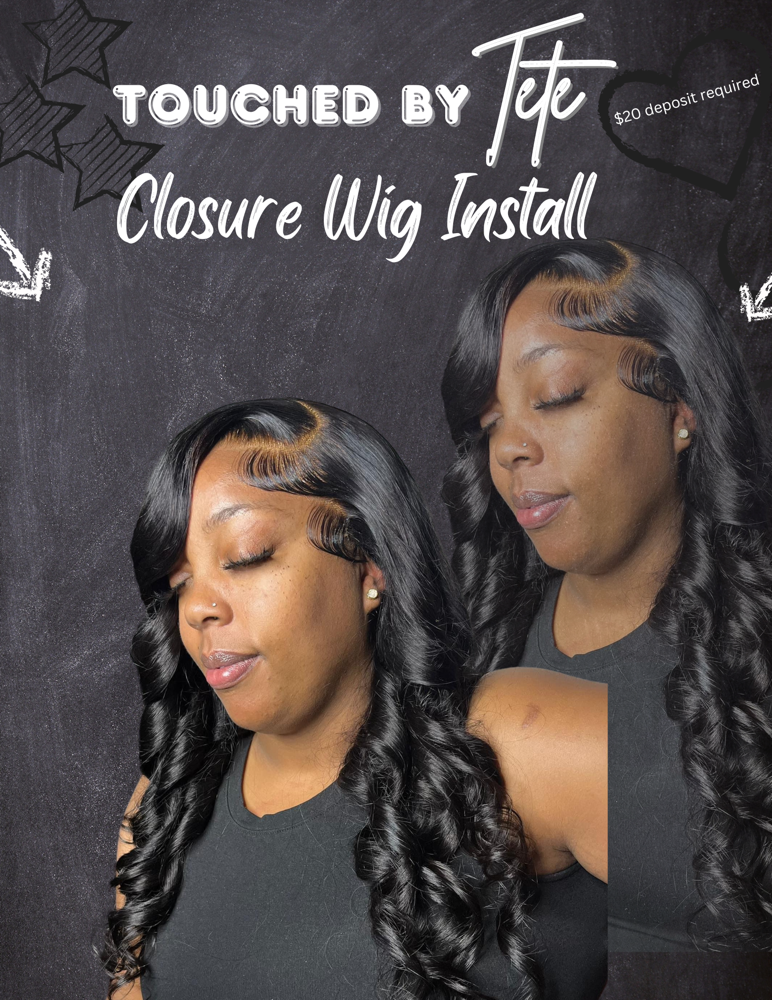 Closure Wig Re-install