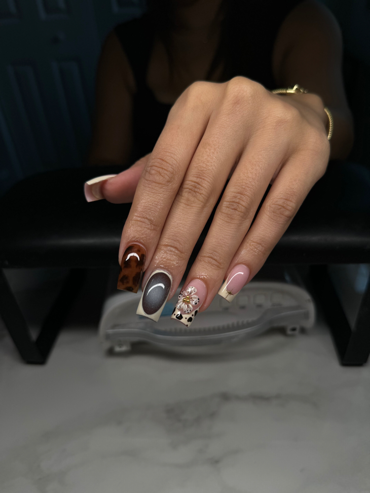 Fullset Design French Tip
