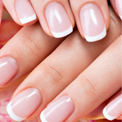 DIP PINK & WHITE at XIN NAIL STUDIO BY AMBER in Viera, FL