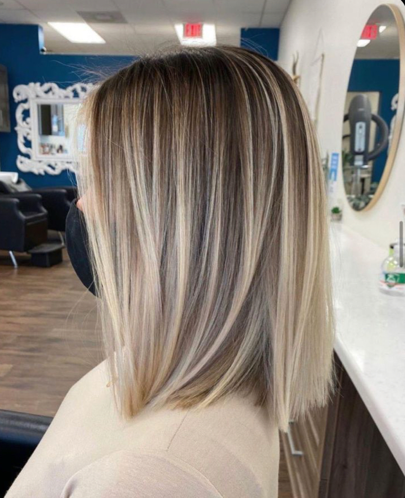 Root Touch Up + Partial Foils at Saylor Grace in Maryville, TN