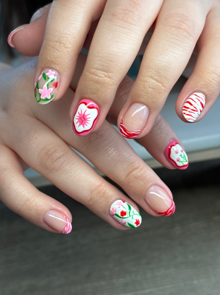 Acrylic Full Set Short