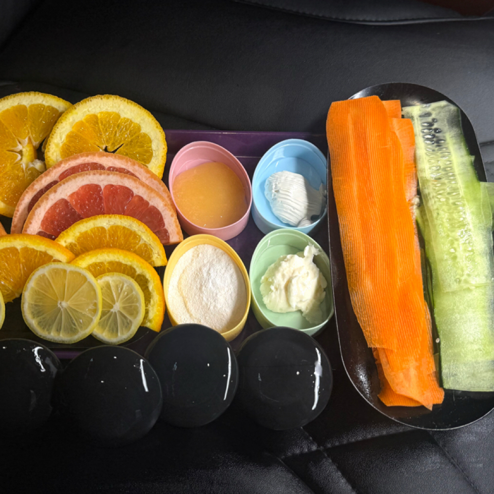 Botanical Glow Pedi at Dessys Nail Cave in Houston, TX