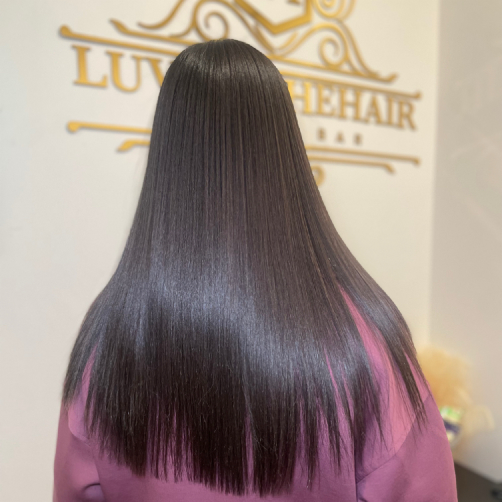 THEE Silkiest Silk Press at Luvisnthehair Beauty Bar in Charlotte, NC