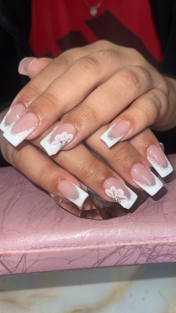 Full Set  Gel Polish Short-med
