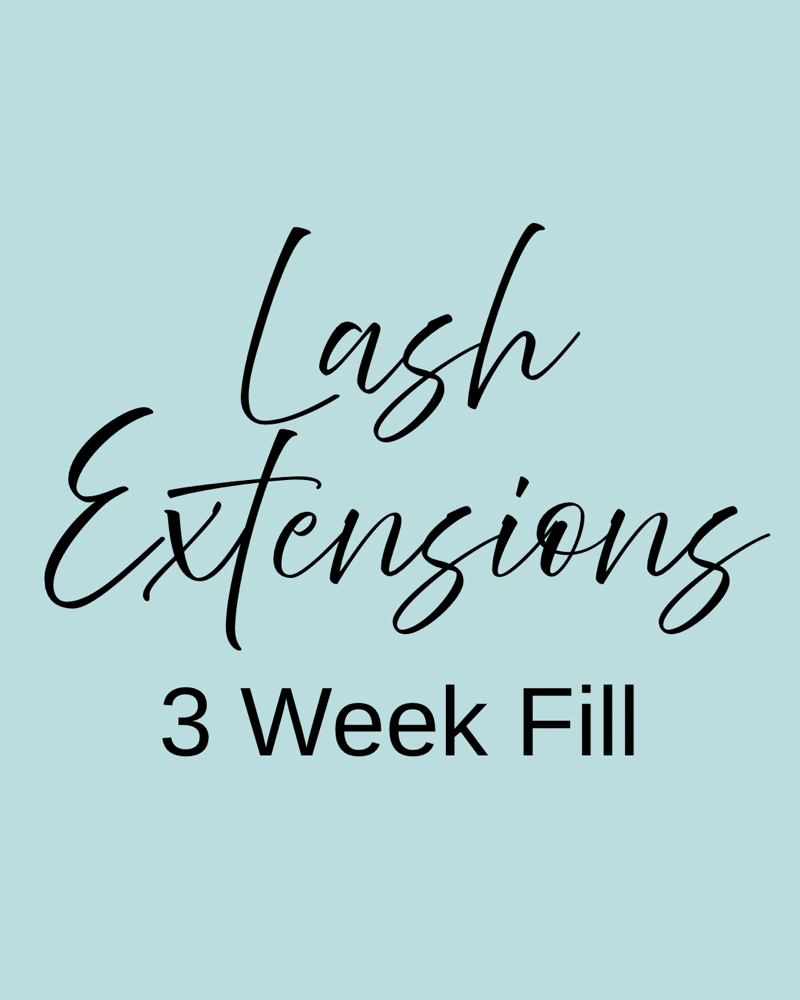 3 Week Lash Extension Fill