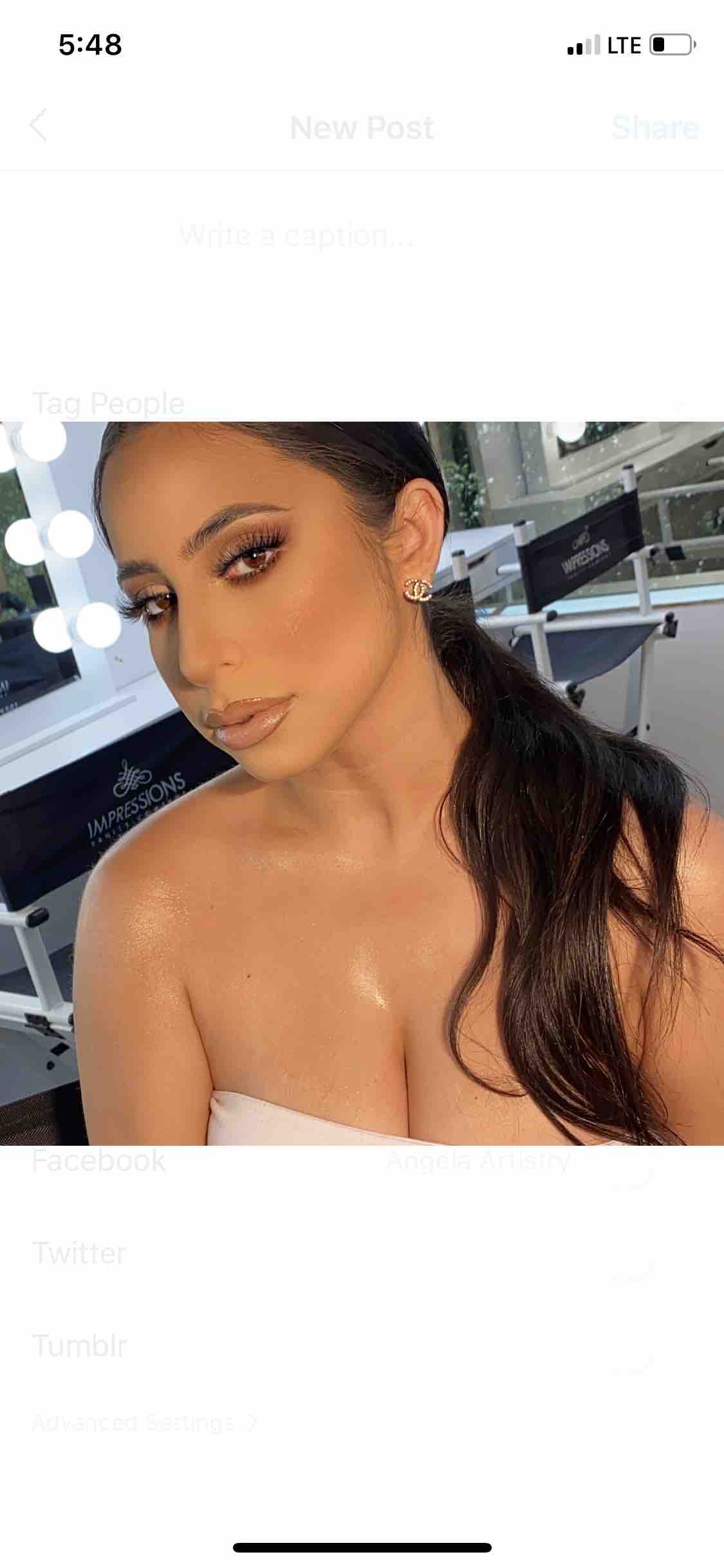Full Glam Makeup at Angela Artistry in Plant City, FL