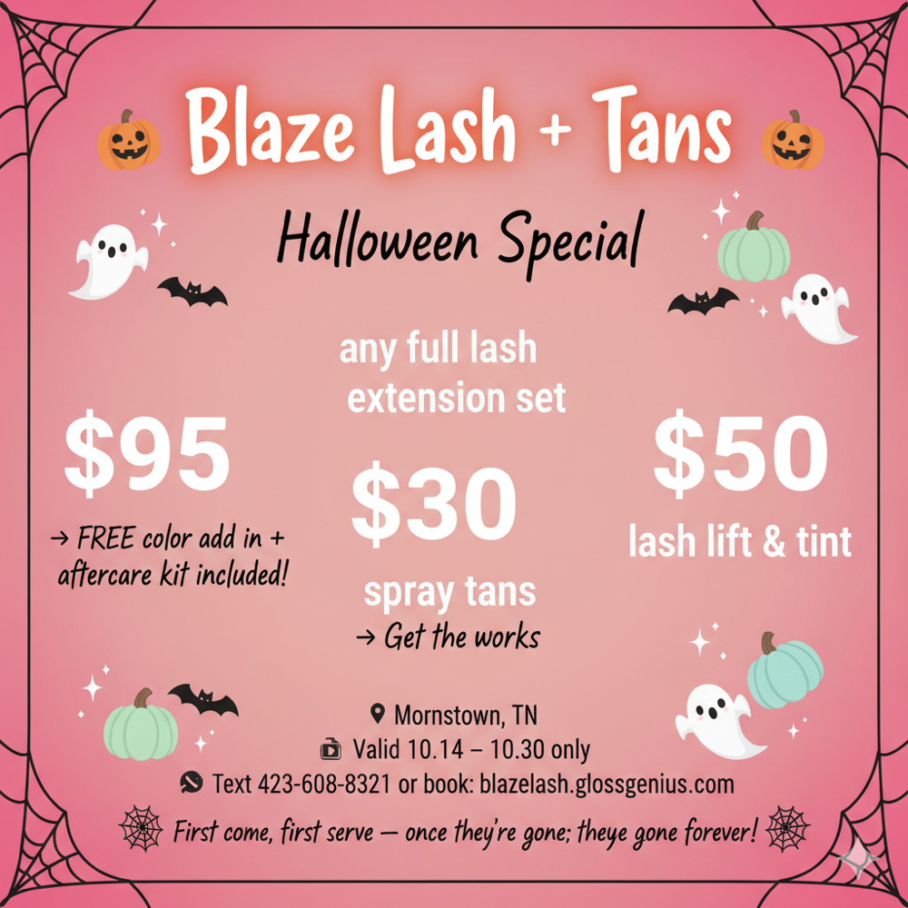 HALLOWEEN SPECIAL LASHES