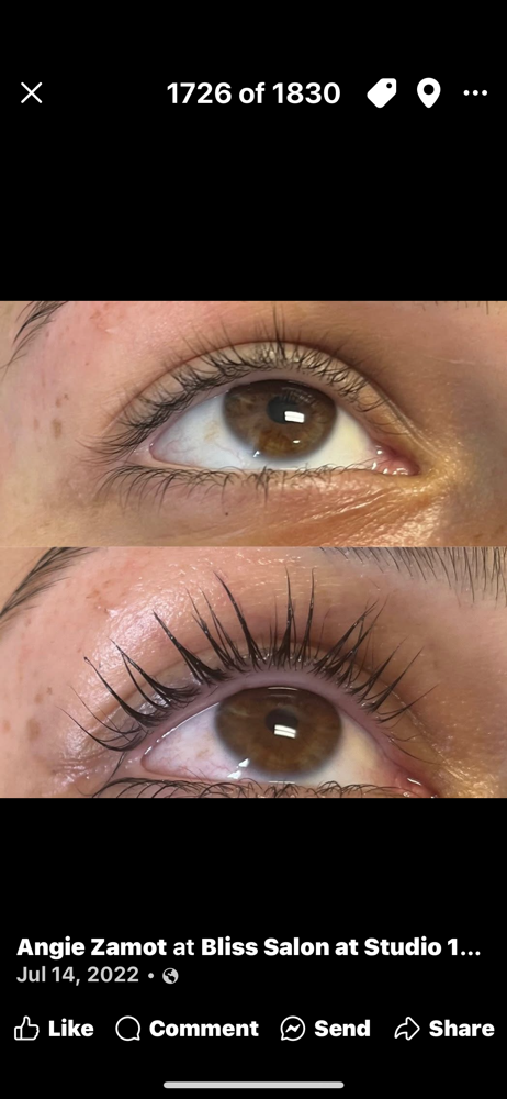 Lash Lift ( Patch Test Required)