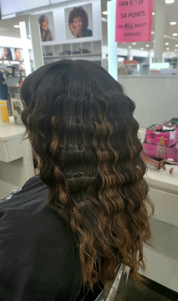 Thermal add-on-wand, waves, spirals