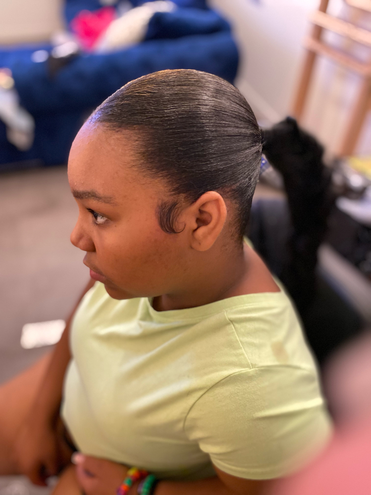 Messy Braid Ponytail