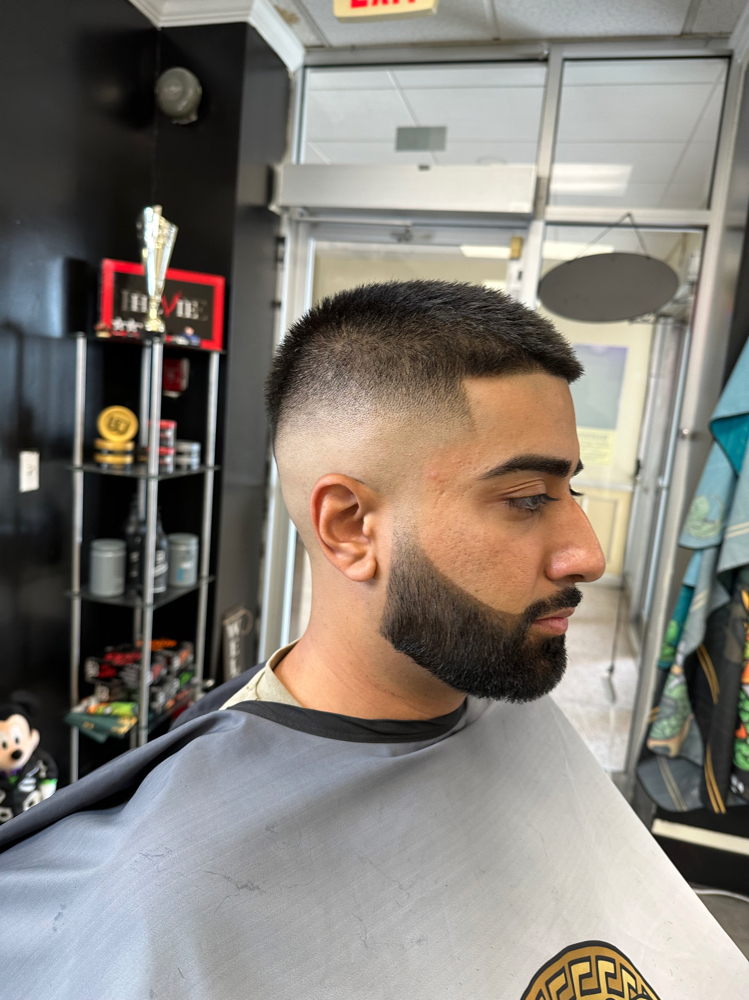 Master Barber Haircut + Beard