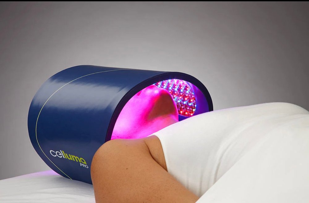 Celluma LED Light Therapy Session