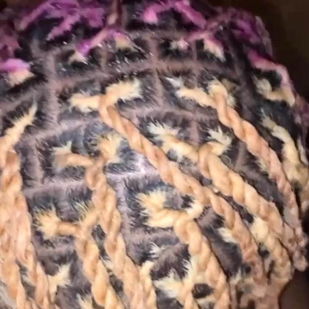 Two Strand Invisible Loc Style at The Prophet’s Daughter in Byram, MS