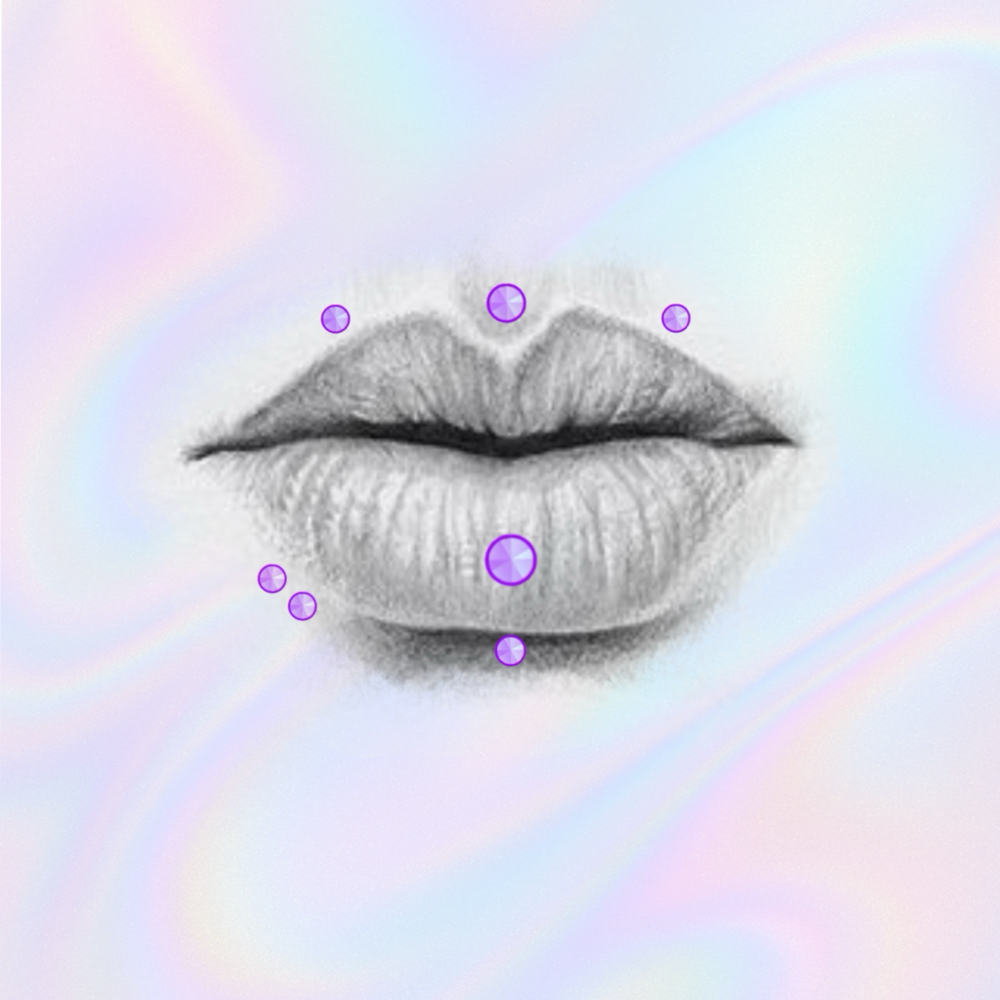 Lower Or Upper Lip at Opalescent Studio in Morgantown, WV