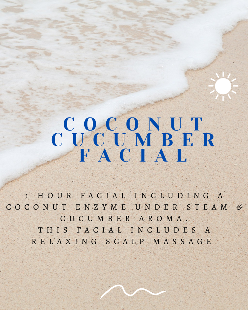Coconut Cucumber Facial