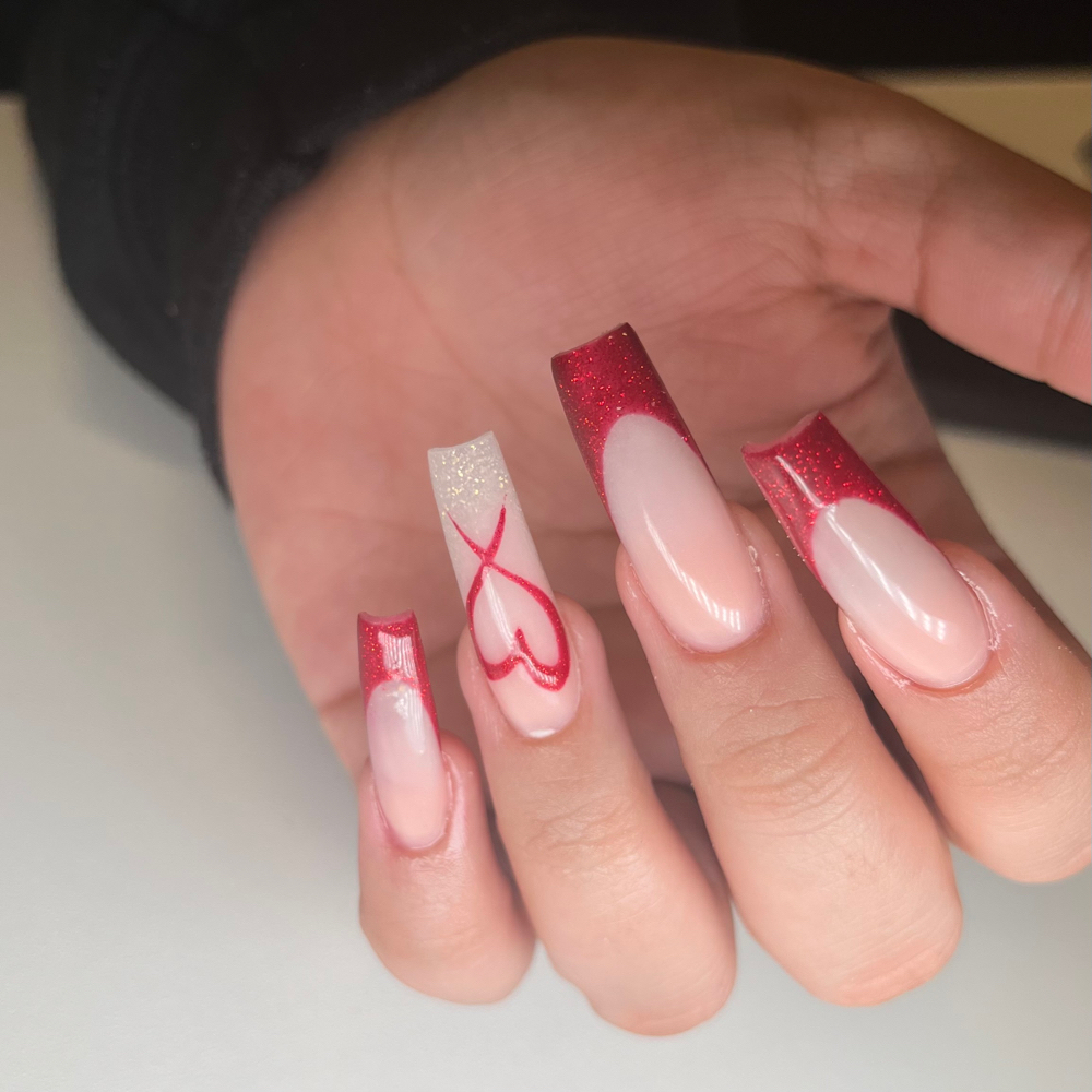 Full Acrylic Set w/ Designs