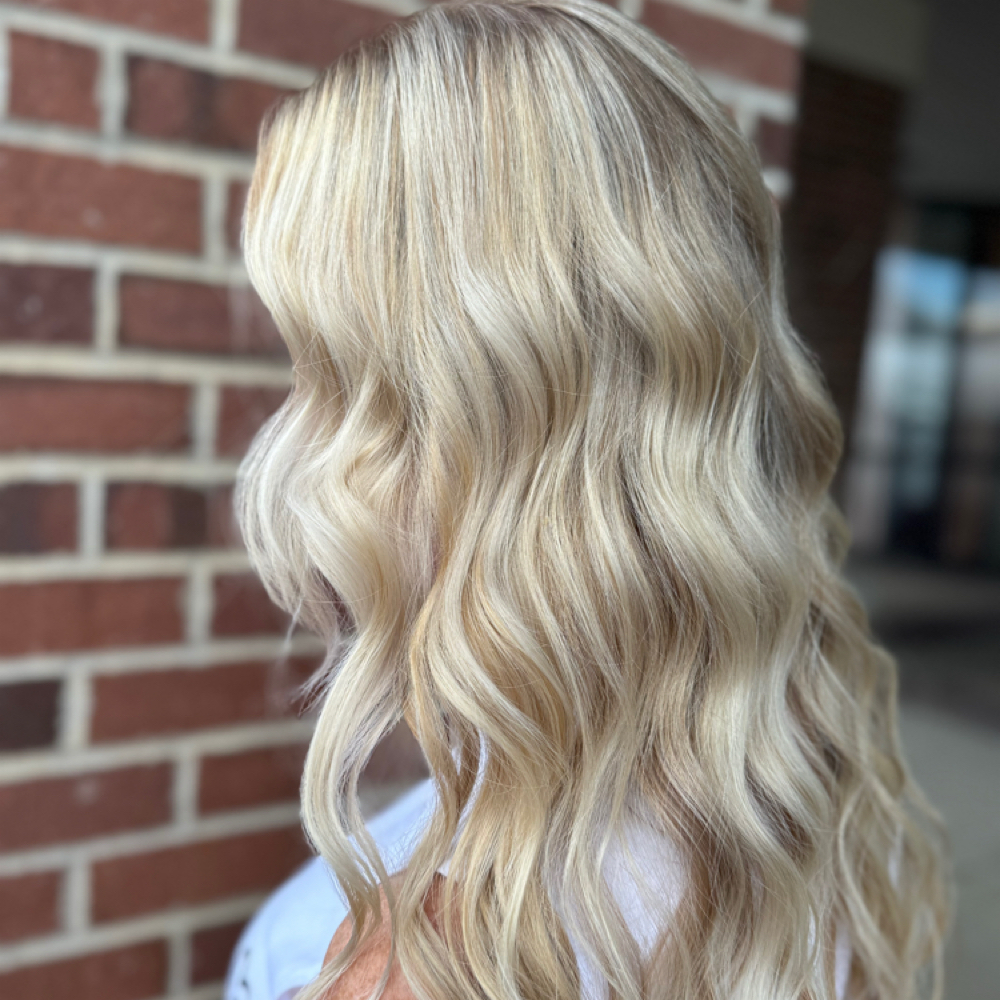 All Over Blonding at MadShy Hair Co in Sandy, UT