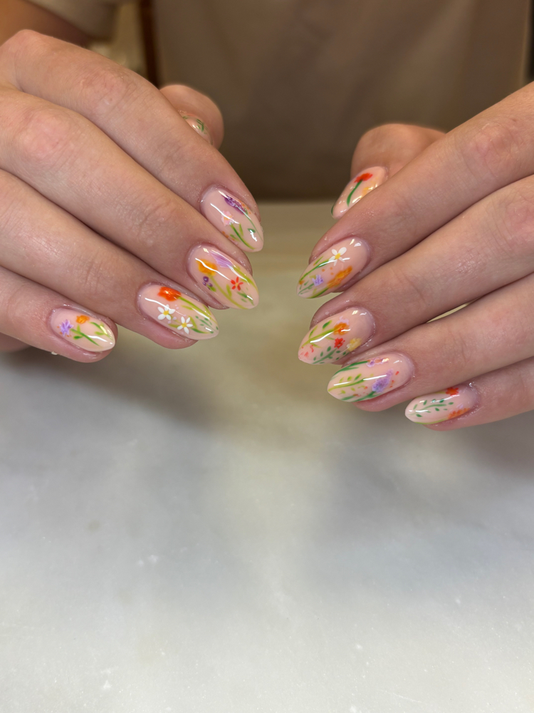 Detailed Nail Art