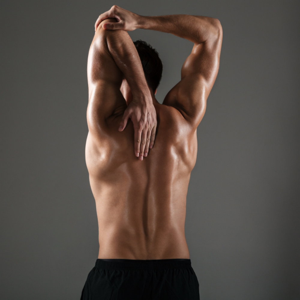 Shoulders at Gamine Wax Studio in San Diego, CA