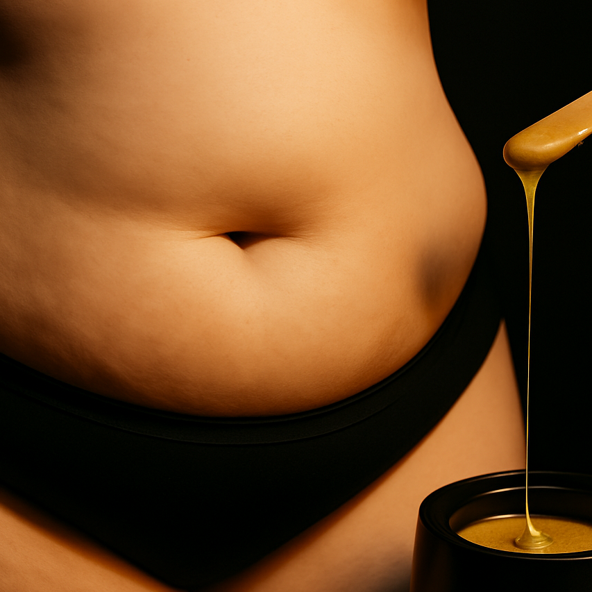 Stomach Strip at Going Rogue Wax Studio LLC in Maryland Heights, MO