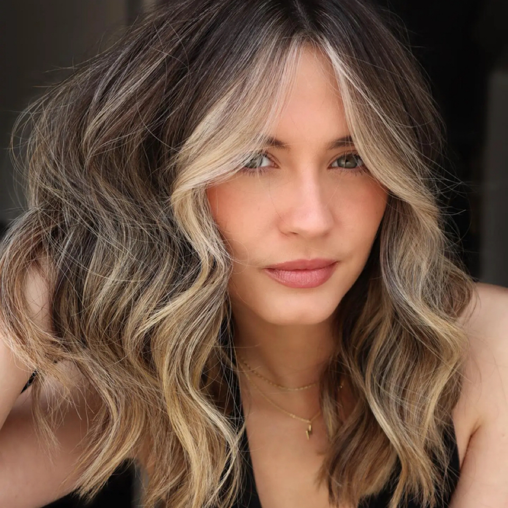 Face Frame Highlights at Hannah Marie Hair in Encinitas, CA