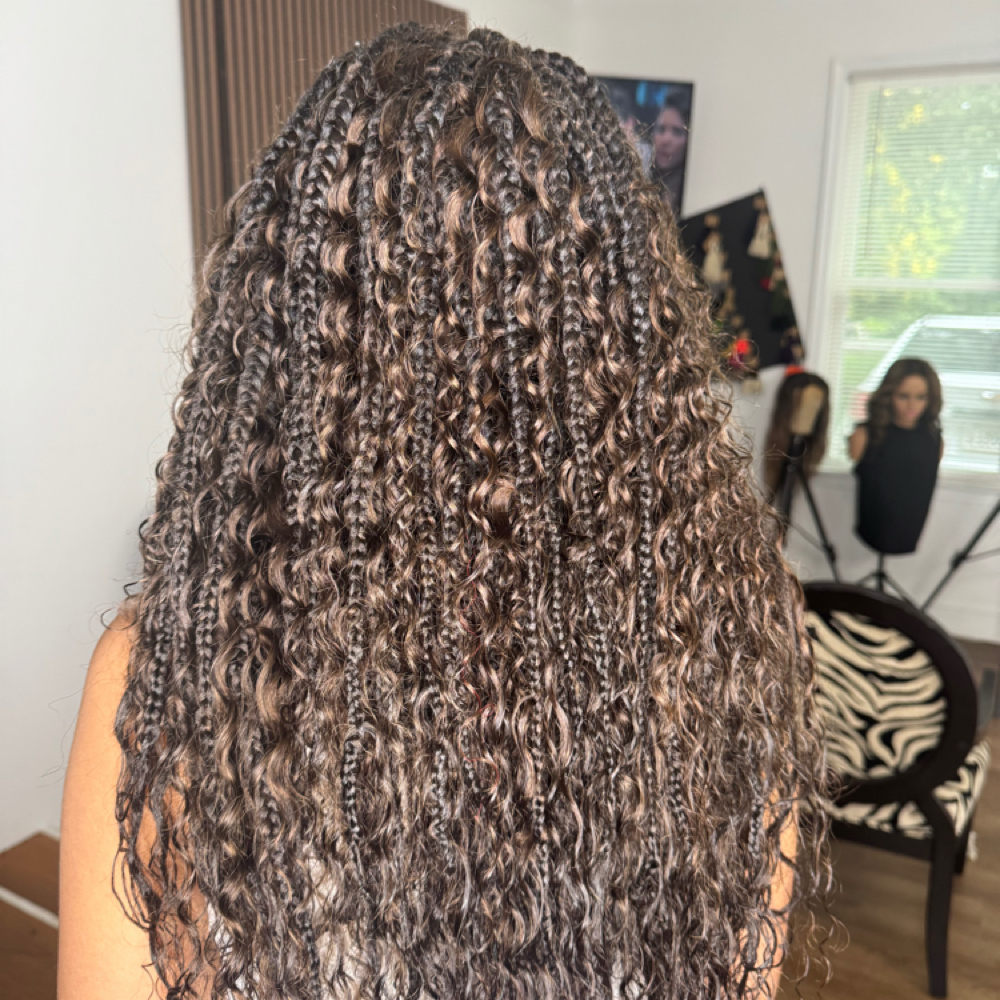 Boho Braids at A Touch of Class Salon in Anderson Sc, SC
