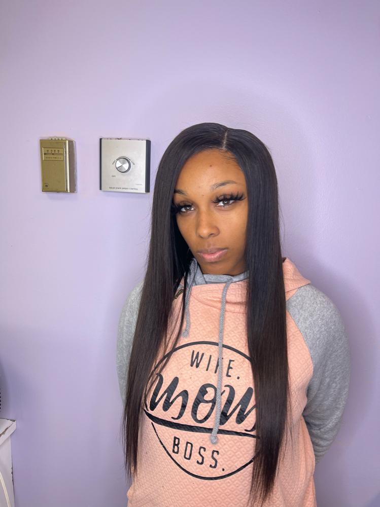 Closure Sew-in (shampoo not inc)