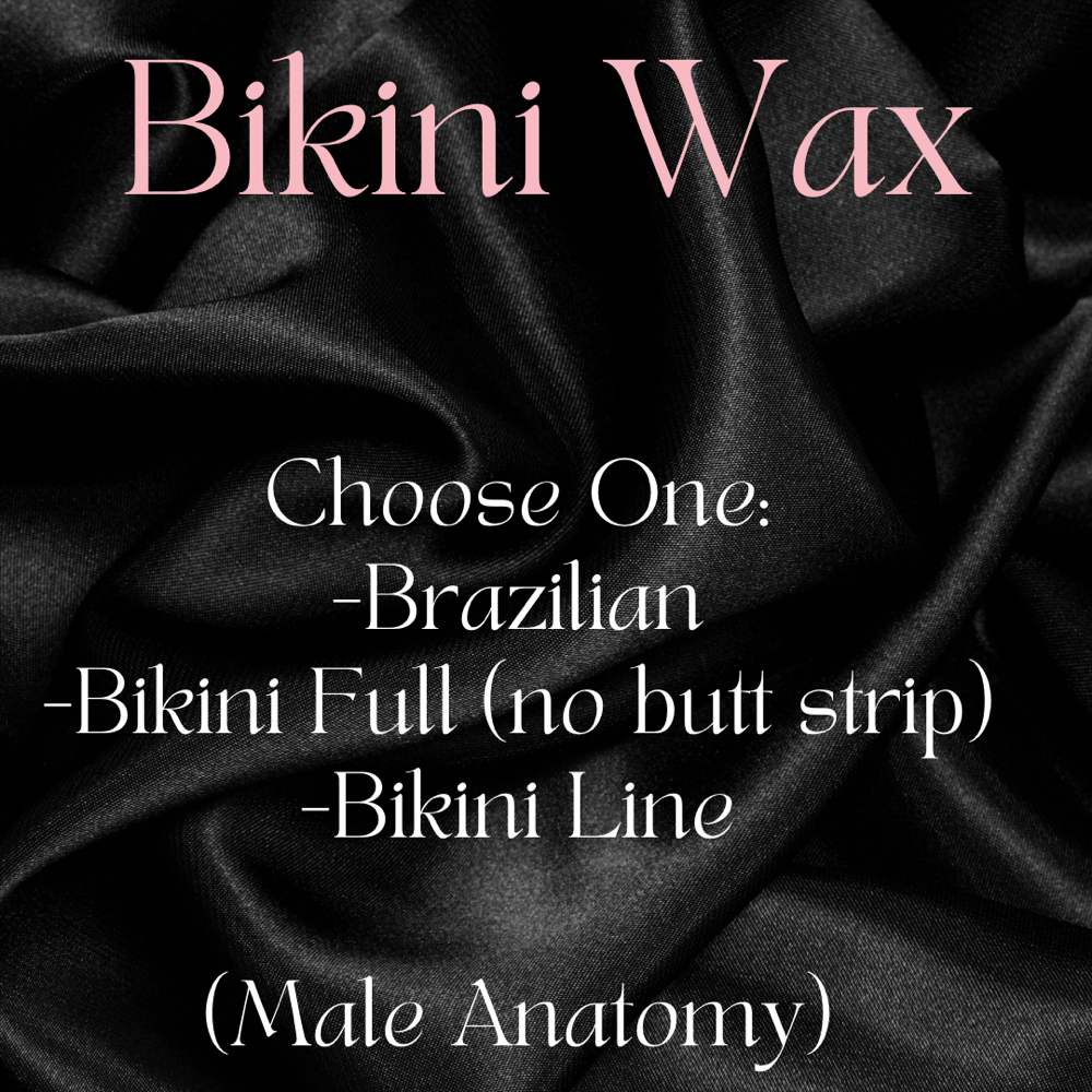 Bikini Waxes (Men)