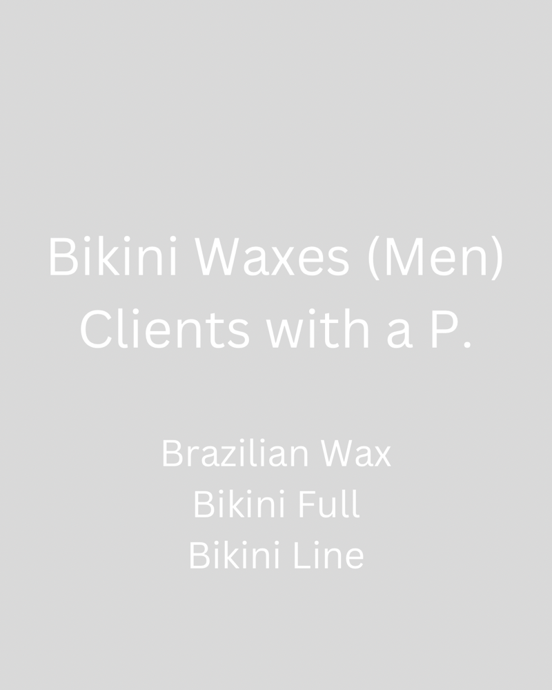 Bikini Waxes (Men)