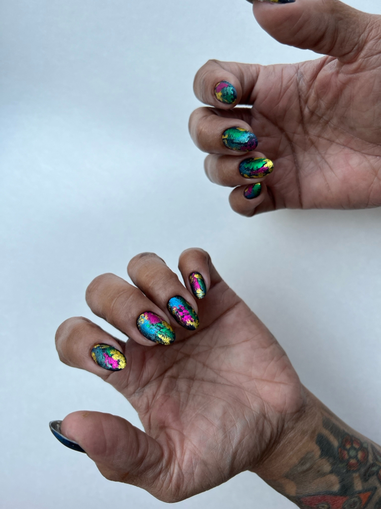 Simple Design at Nailart Chicago in Chicago, IL