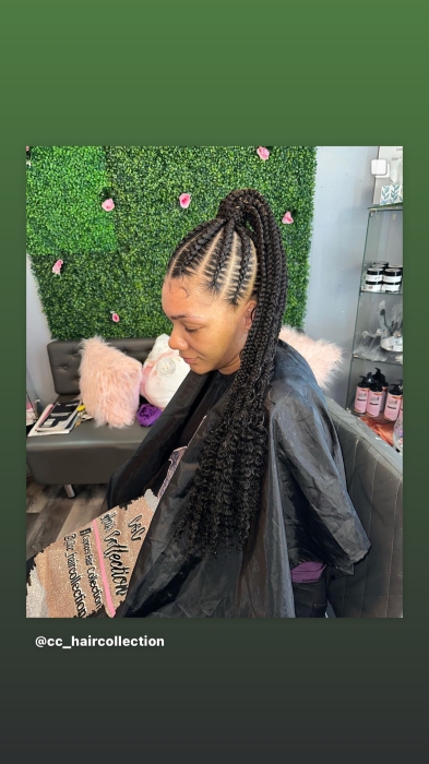 Jumbo Goddess Braids at C&C Hair Collection in Palos Hills, IL