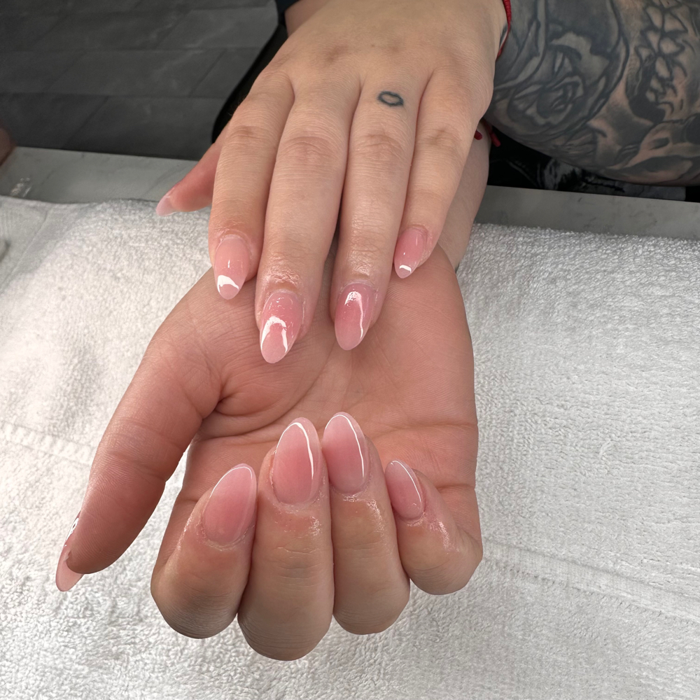 Tap/ Poly Gel Overlay On Real Nails