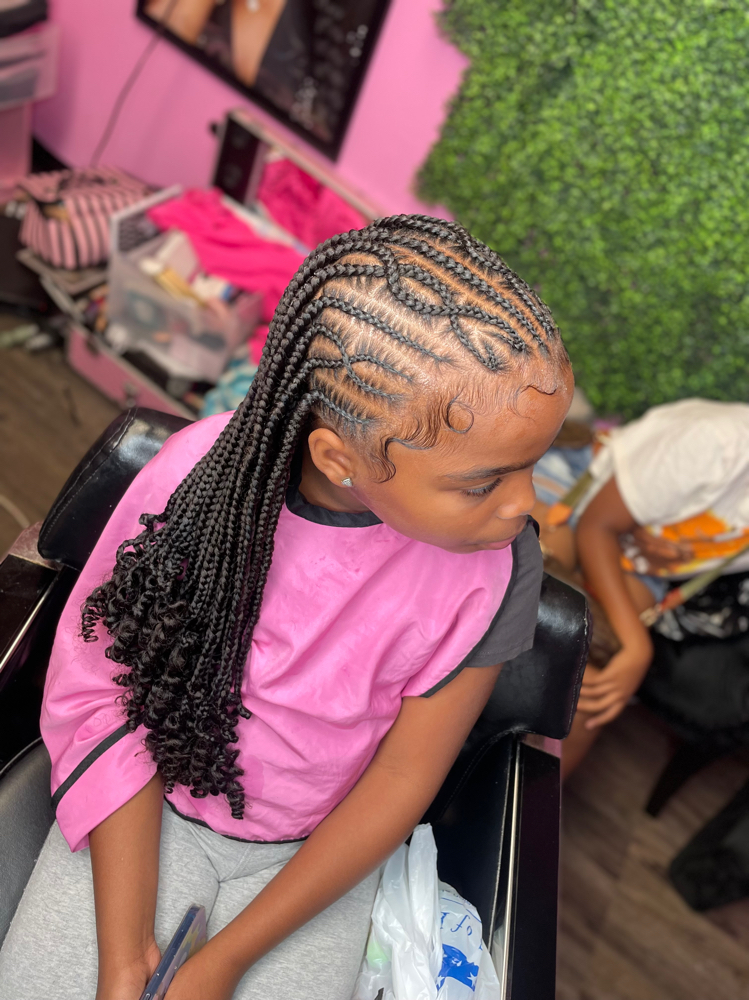 Kids Tribal Braids Age 4-11