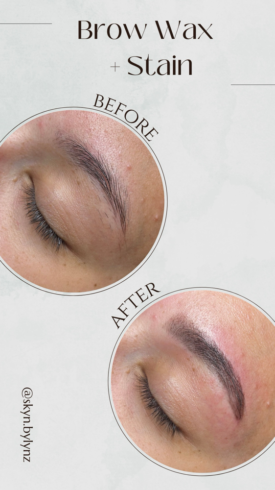 Eyebrow Wax + Eyebrow Tint