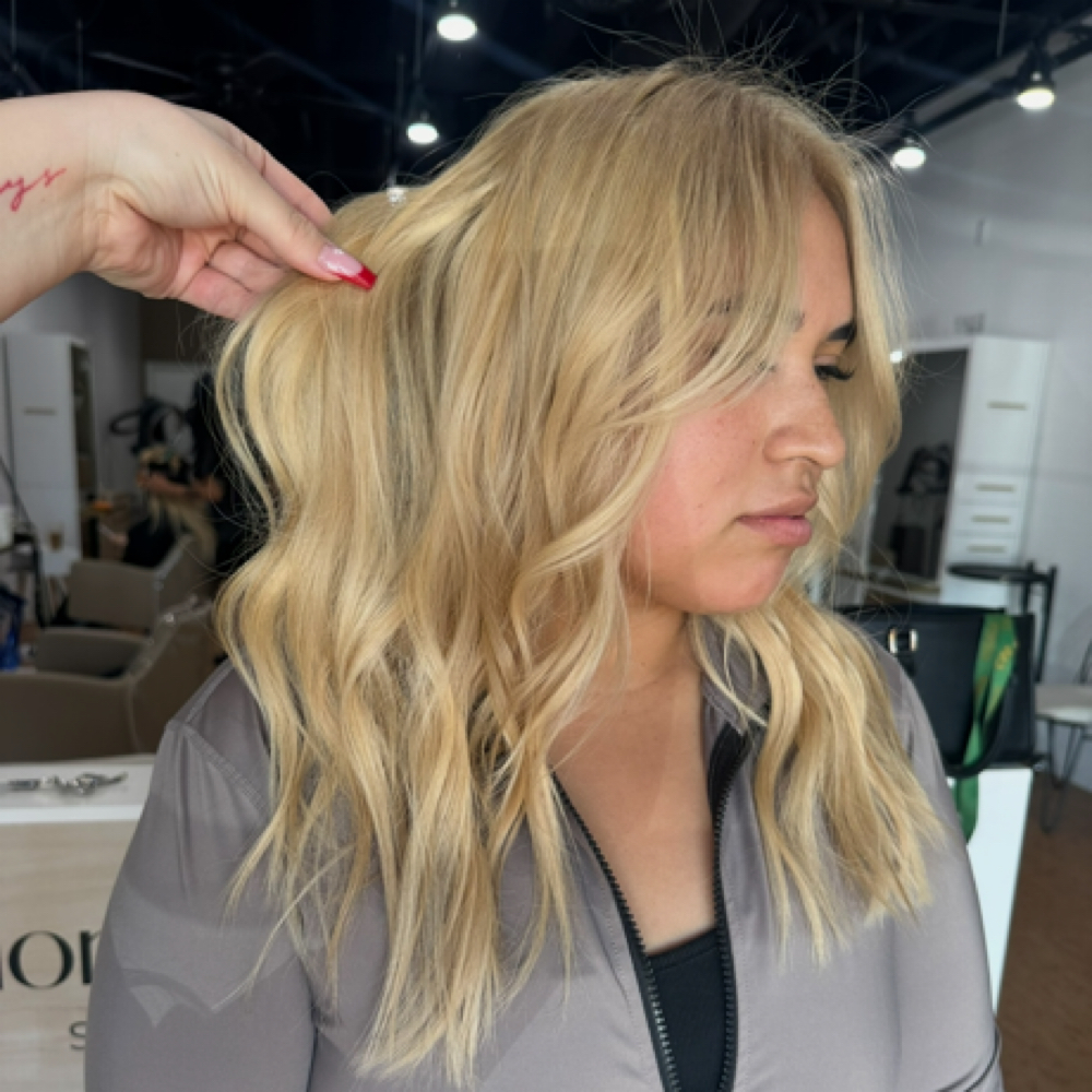 Global Blonding/ Bleachout at Hair By Paulina Arianette in La Quinta, CA