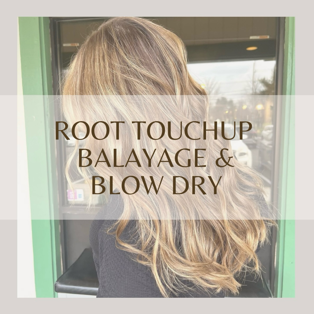 Touchup Balayage Blowdry (Level 2)