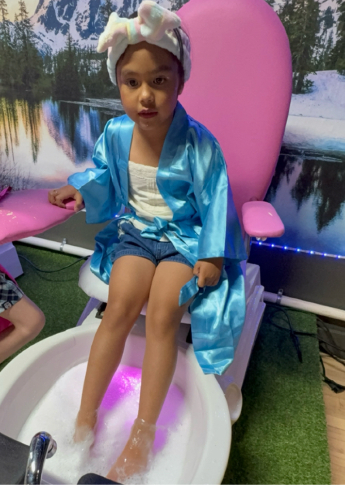 Solo Birthday Spa day at Colorado Kids Salon & Spa in Longmont, CO