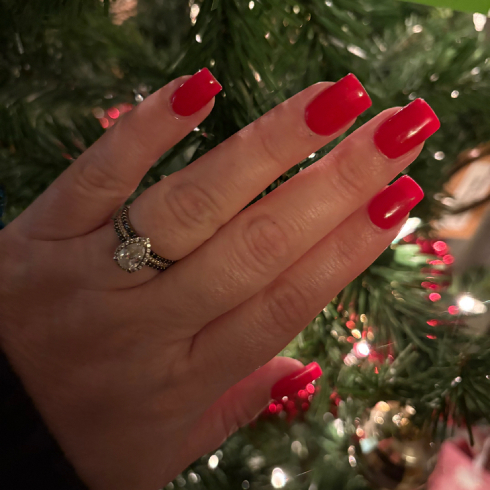 Acrylic Form Fill at Anew Salon in Winchester, IN