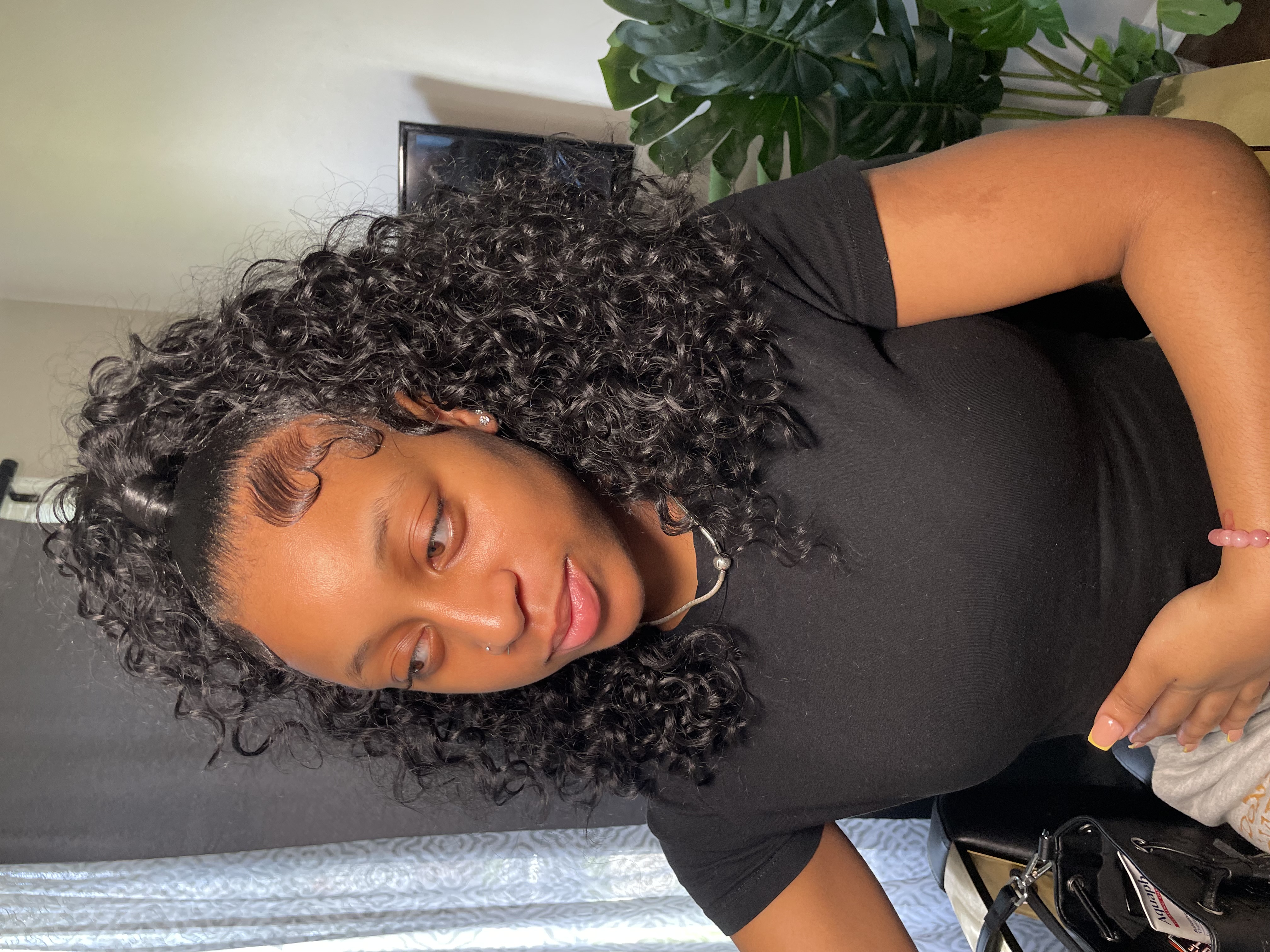 Half Up Half Down at Hairstylist Ya 🎀 in Detroit, MI