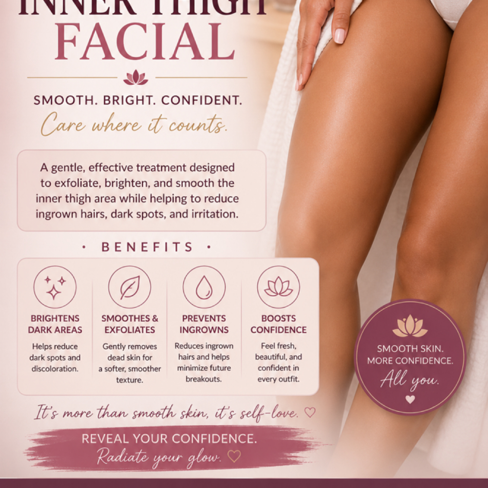 Inner Thigh Facial at Quiet Beauty Esthetics By Tamika in Columbia, SC