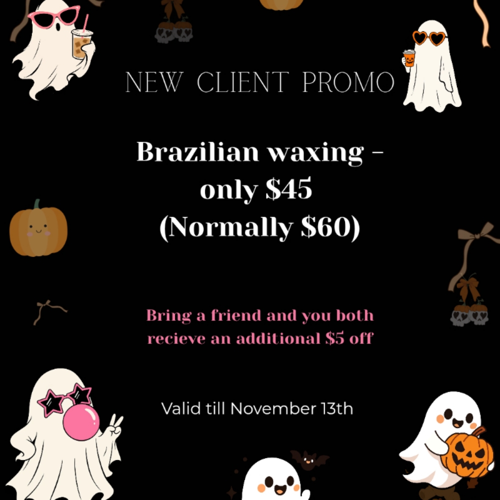 NEW client BRAZILIAN wax at Skin And Beauty Therapy in Ammon, ID
