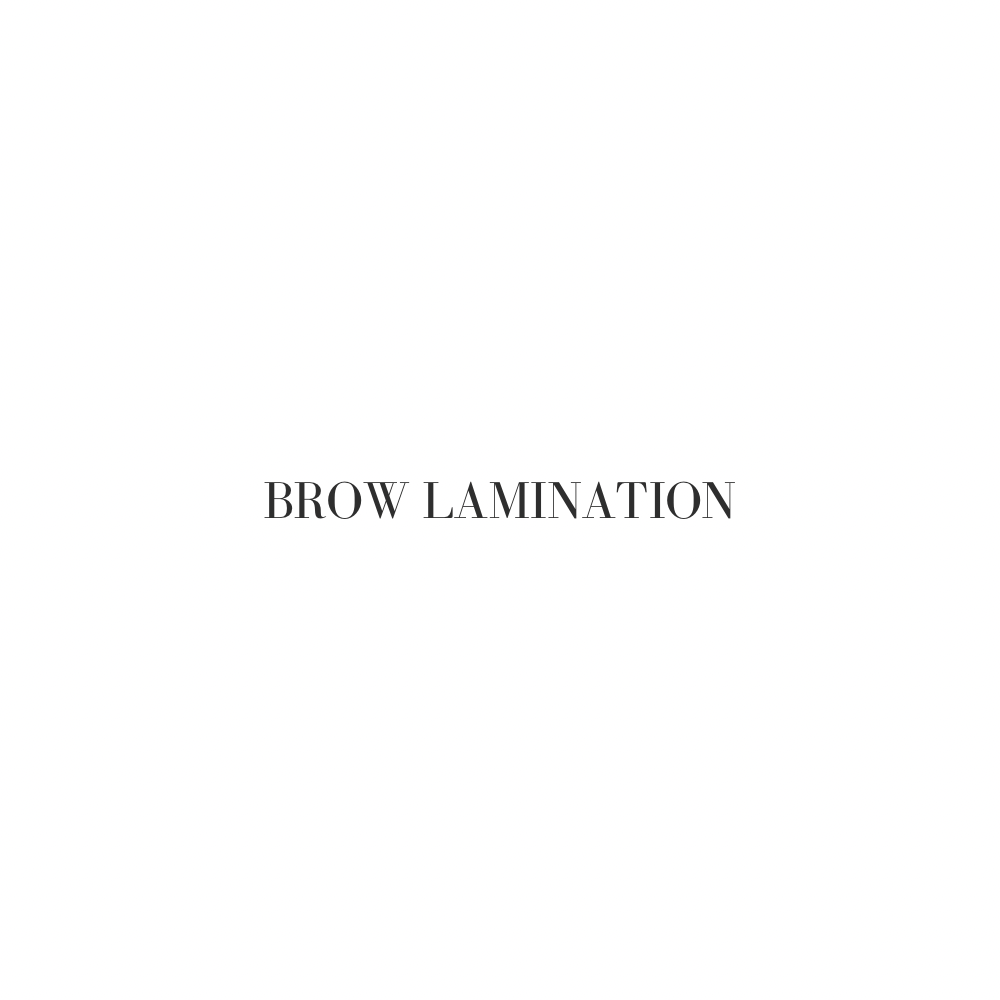 Brow Lamination