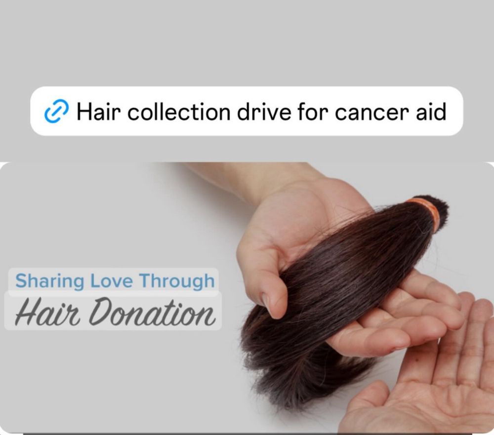 Hair Donation(For Cancer Aid)