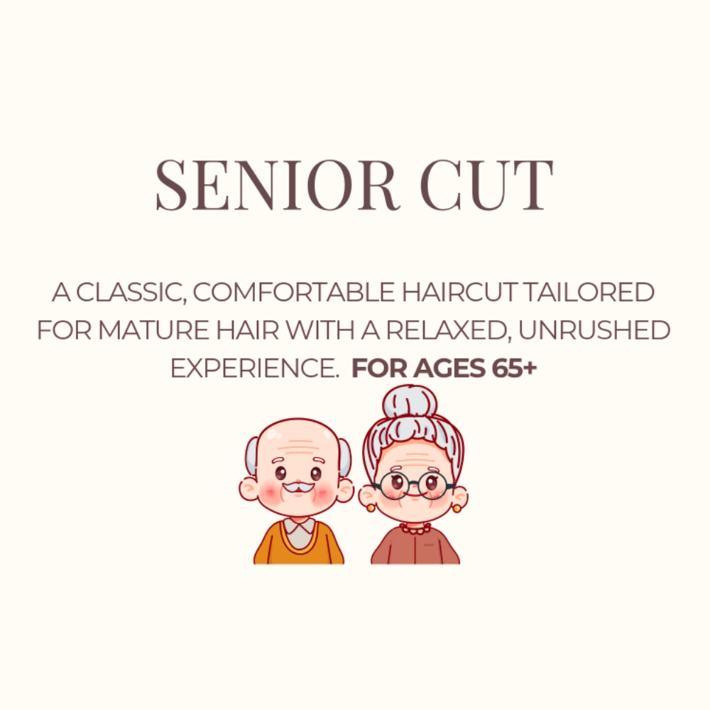 Senior Haircut at Inches Matter Hair Salon in Allentown, PA